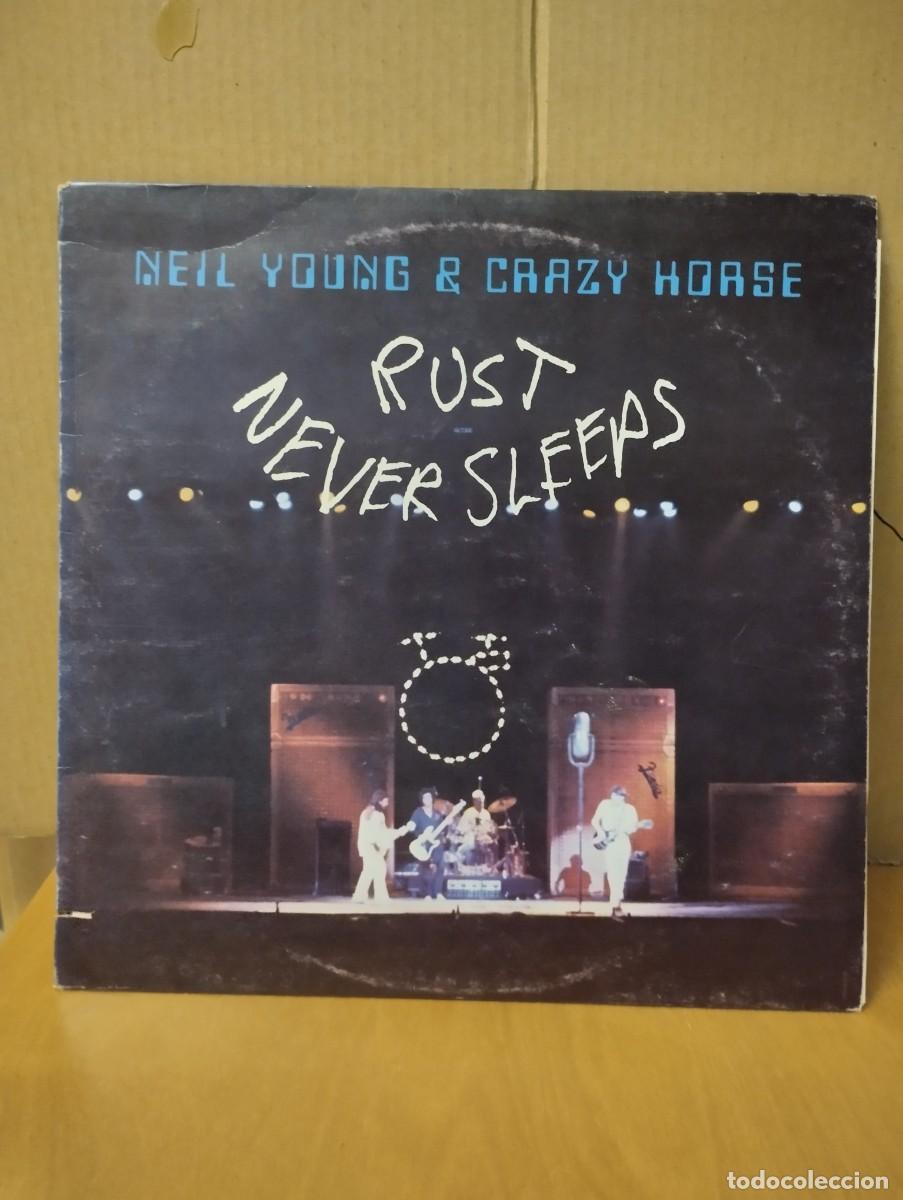 Discos de vinilo: NEIL YOUNG & CRAZY HORSE ---- RUST NEVER SLEEPS - Foto 1