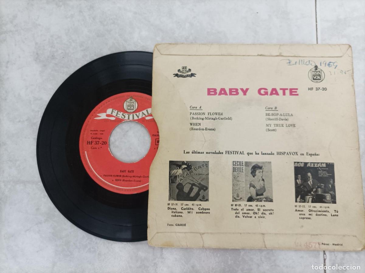 Discos de vinilo: Baby gate ep rock and roll-leer- - Foto 2