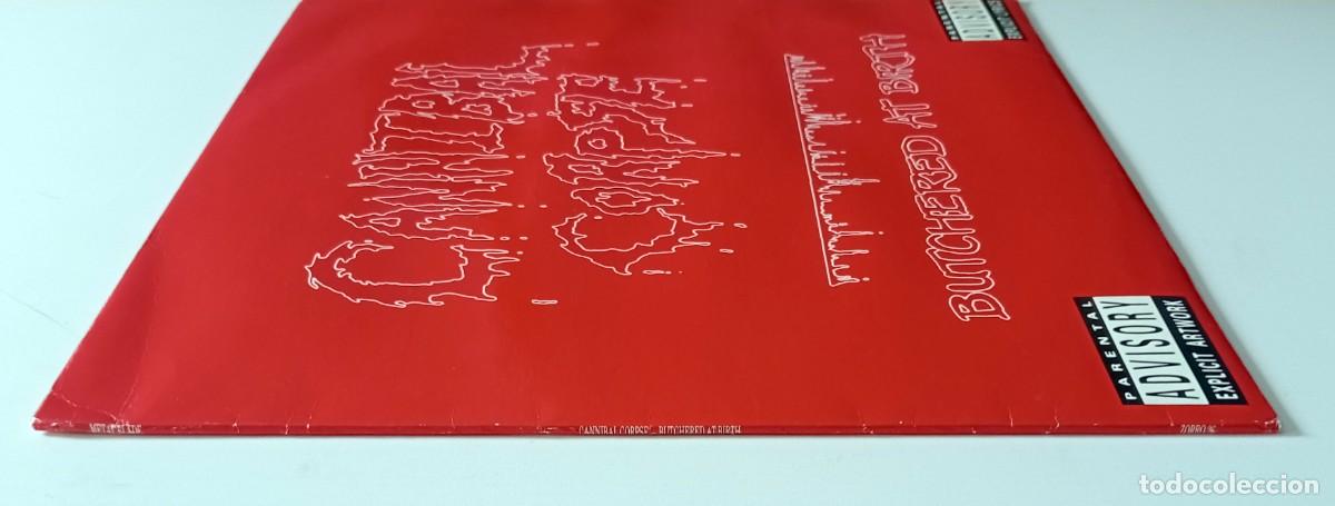 Discos de vinilo: LP CANNIBAL CORPSE - BUTCHERED AT BIRTH - Foto 4