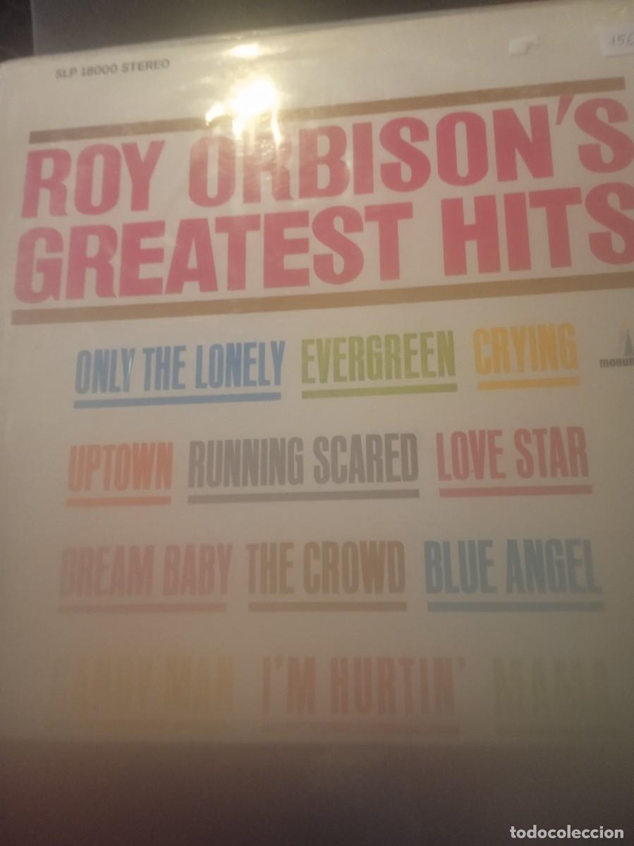Discos de vinilo: ROY ORBISON- GREATEST HITS. LP - Foto 1