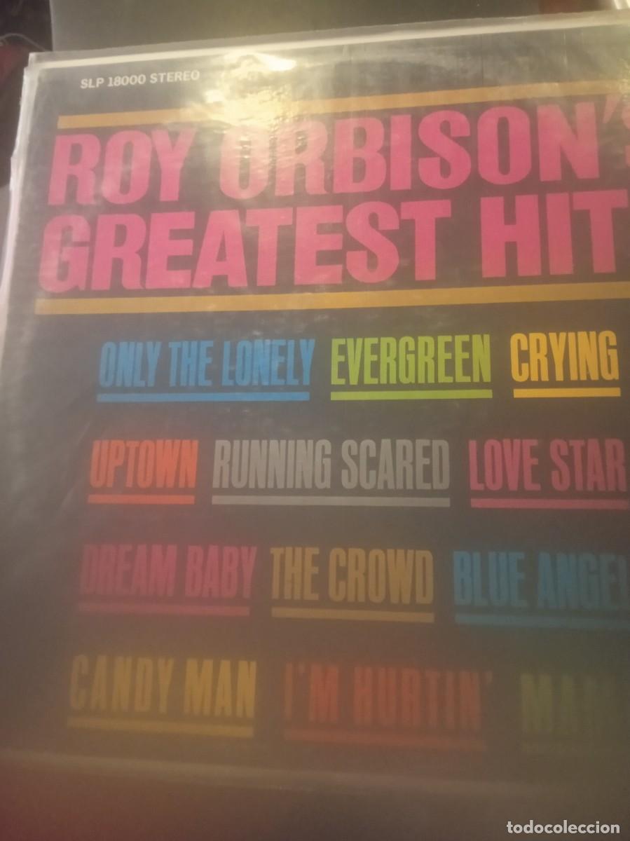 Discos de vinilo: ROY ORBISON- GREATEST HITS. LP - Foto 2