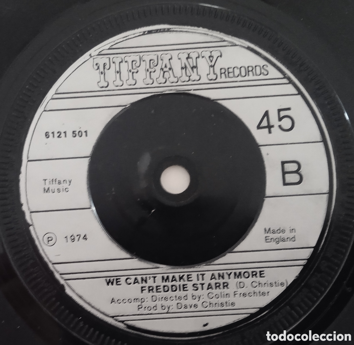 Discos de vinilo: FREDDIE STARR - Its you (1974) single - Foto 2