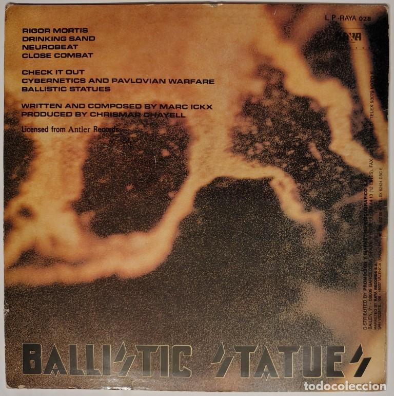 Discos de vinilo: A Split Second. Ballistic Statues. RAYA-028, Spain 1988 LP - Foto 2