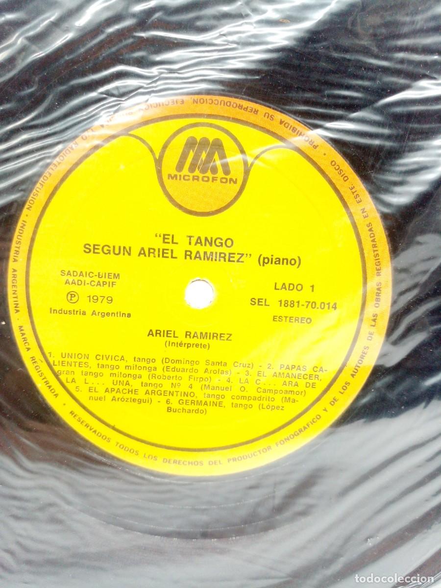 Discos de vinilo: Ariel Ram&iacute;rez - El Tango Seg&uacute;n Ariel Ram&iacute;rez - 1979 - Foto 3