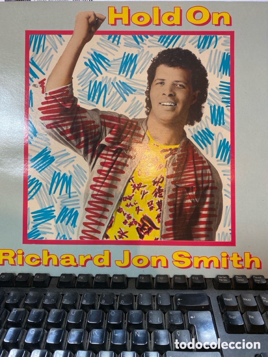 Discos de vinilo: RICHARD JON SMITH - HOLD ON MAXI SINGLE 12 PULGADAS SPAIN - Foto 1