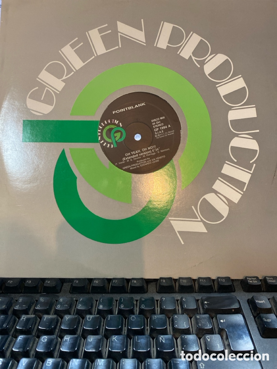 Discos de vinilo: POINTBLACK - OH YEAH, OH NO MAXI SINGLE ITALIA - Foto 1