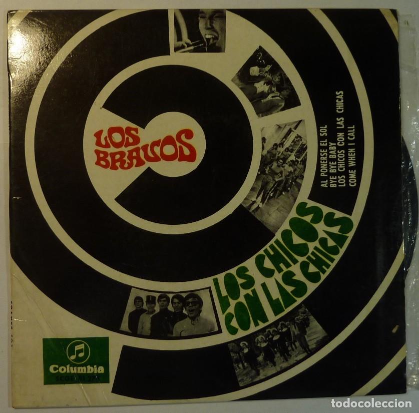 Discos de vinilo: LOS BRAVOS // AL PONERSE EL SOL+3 // 1967 // EP - Foto 1