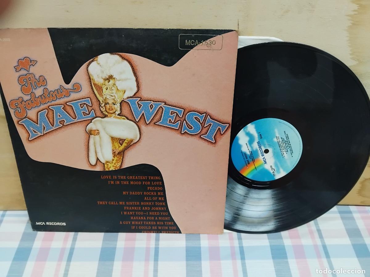 Discos de vinilo: THE FABULOUS MAE WEST. LP MCA RECORDS - Foto 1