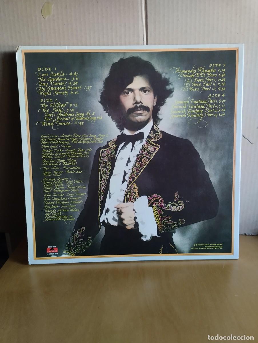 Discos de vinilo: CHICK COREA ------ MY SPANISH HEART - Foto 2