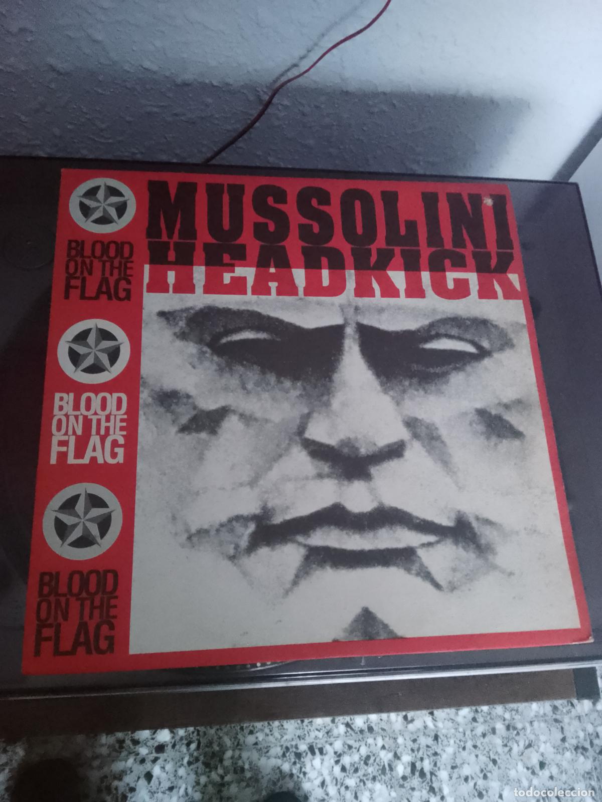 Discos de vinilo: Mussolini Headkick &ndash; Blood On The Flag - Foto 1