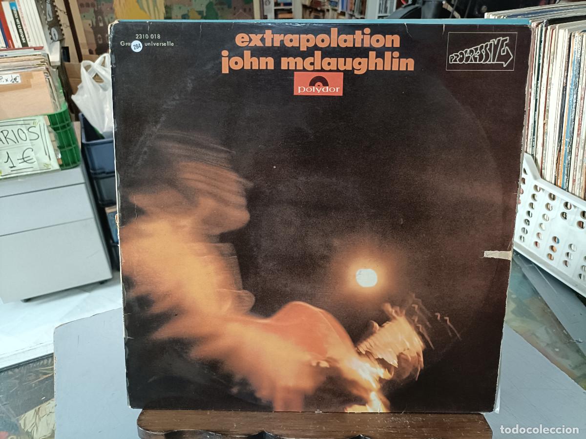 Discos de vinilo: John McLaughlin - Extrapolation - LP. sello Polydor - Foto 1
