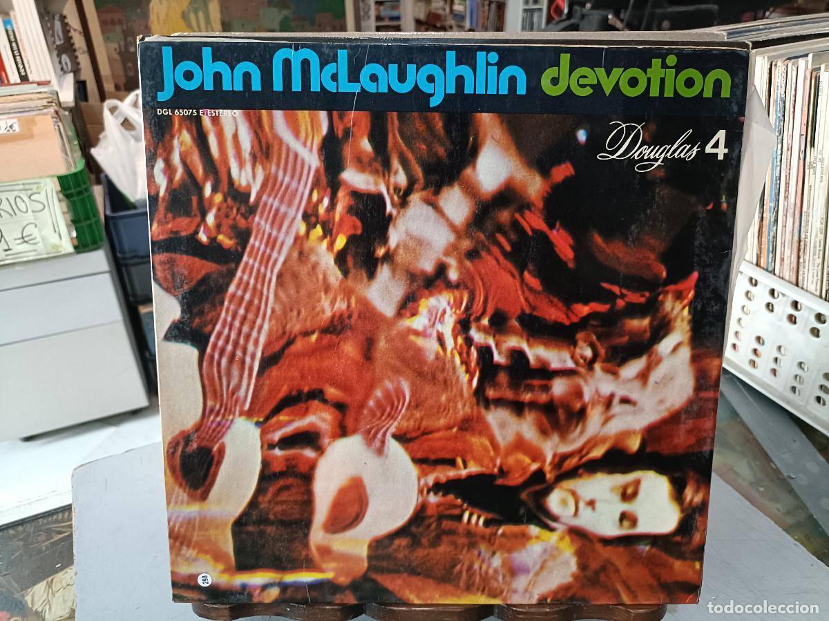 Discos de vinilo: John McLaughlin - Devotion - LP. CBS 1972 - Foto 1