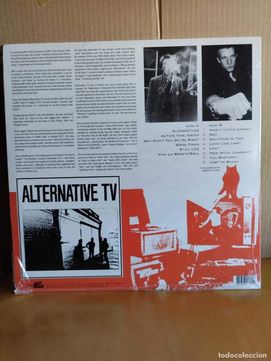 Discos de vinilo: ALTERNATIVE TV ----- THE IMAGE HAS CRACKED - Foto 2