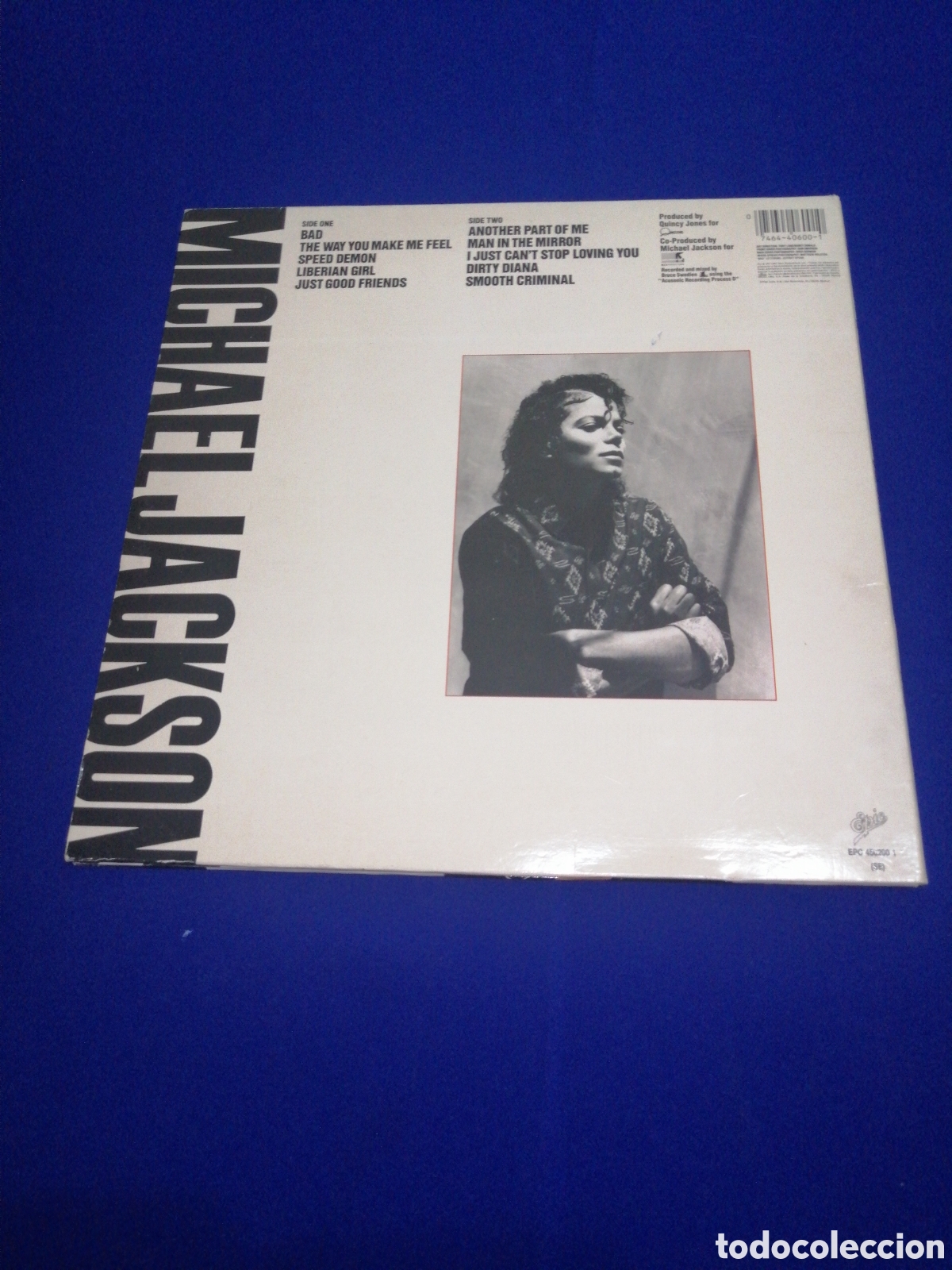 Discos de vinilo: MICHAEL JACKSON - BAD - EPIC 1987 - Foto 2