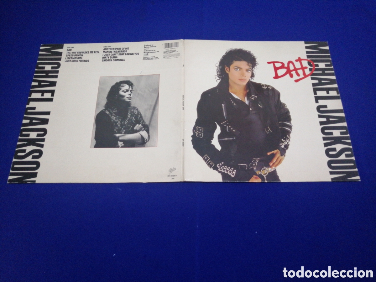 Discos de vinilo: MICHAEL JACKSON - BAD - EPIC 1987 - Foto 3