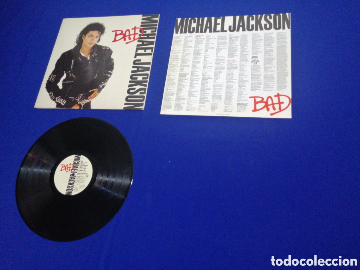 Discos de vinilo: MICHAEL JACKSON - BAD - EPIC 1987 - Foto 9