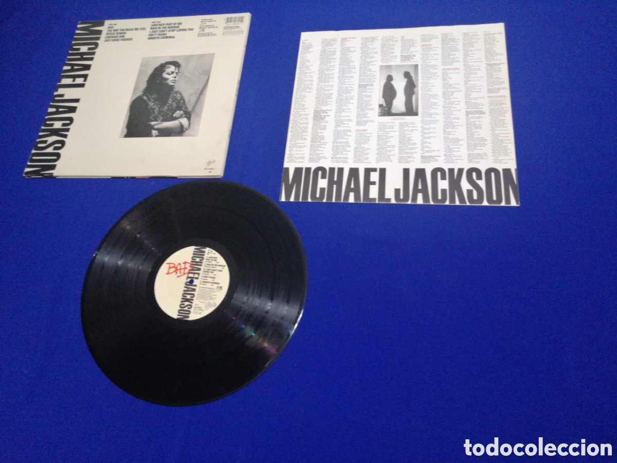 Discos de vinilo: MICHAEL JACKSON - BAD - EPIC 1987 - Foto 10