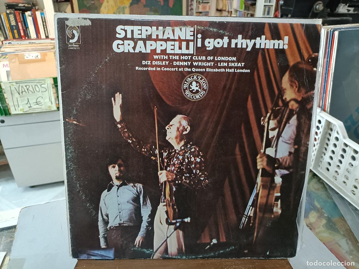Discos de vinilo: Stephane Grappelli - I Got Rhythm! - Doble LP. sello Discophon 1981 - Foto 1