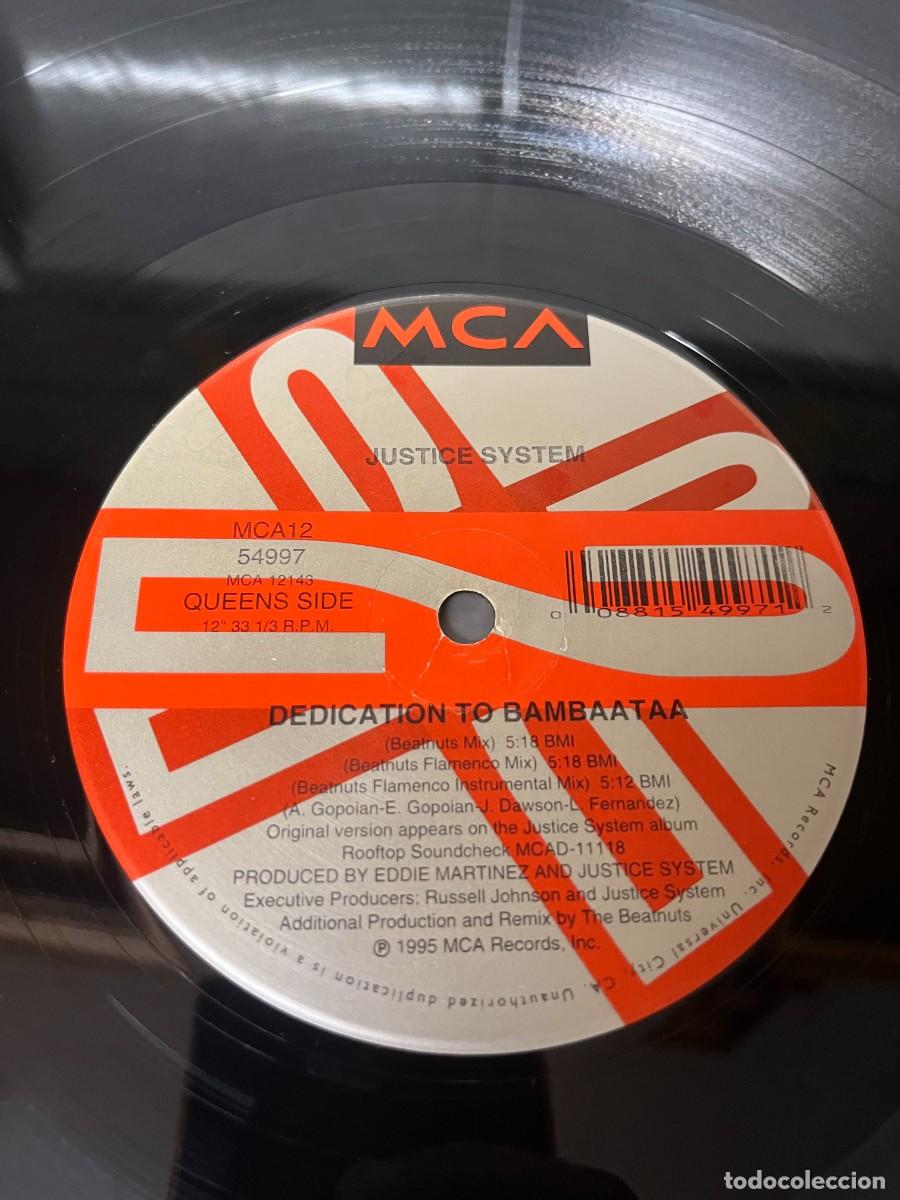 Discos de vinilo: Justice System Dedication To Bambaataa - Foto 3