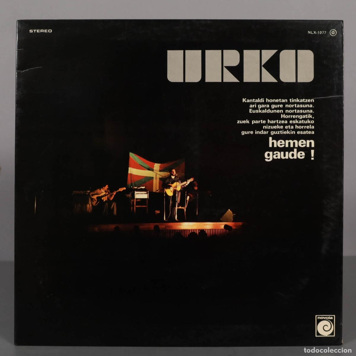 Discos de vinilo: LP. Urko &ndash; Hemen Gaude - Foto 1