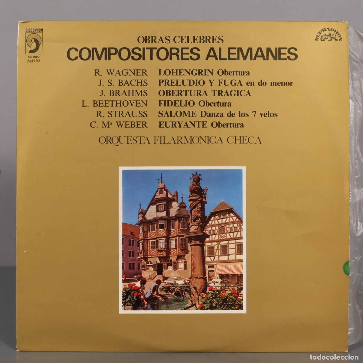 Vinyl records: LP. OBRAS CELEBRES COMPOSITORES ALEMANES