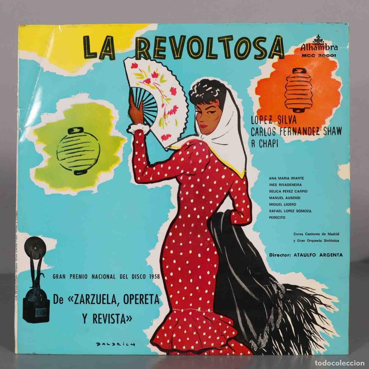 Vinyl records: LP. A. Argenta &ndash; La Revoltosa