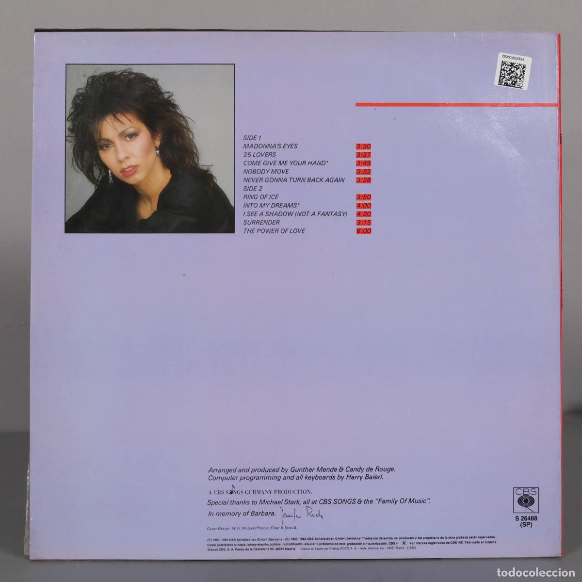 Discos de vinilo: LP. Jennifer Rush &ndash; Jennifer Rush - Foto 2