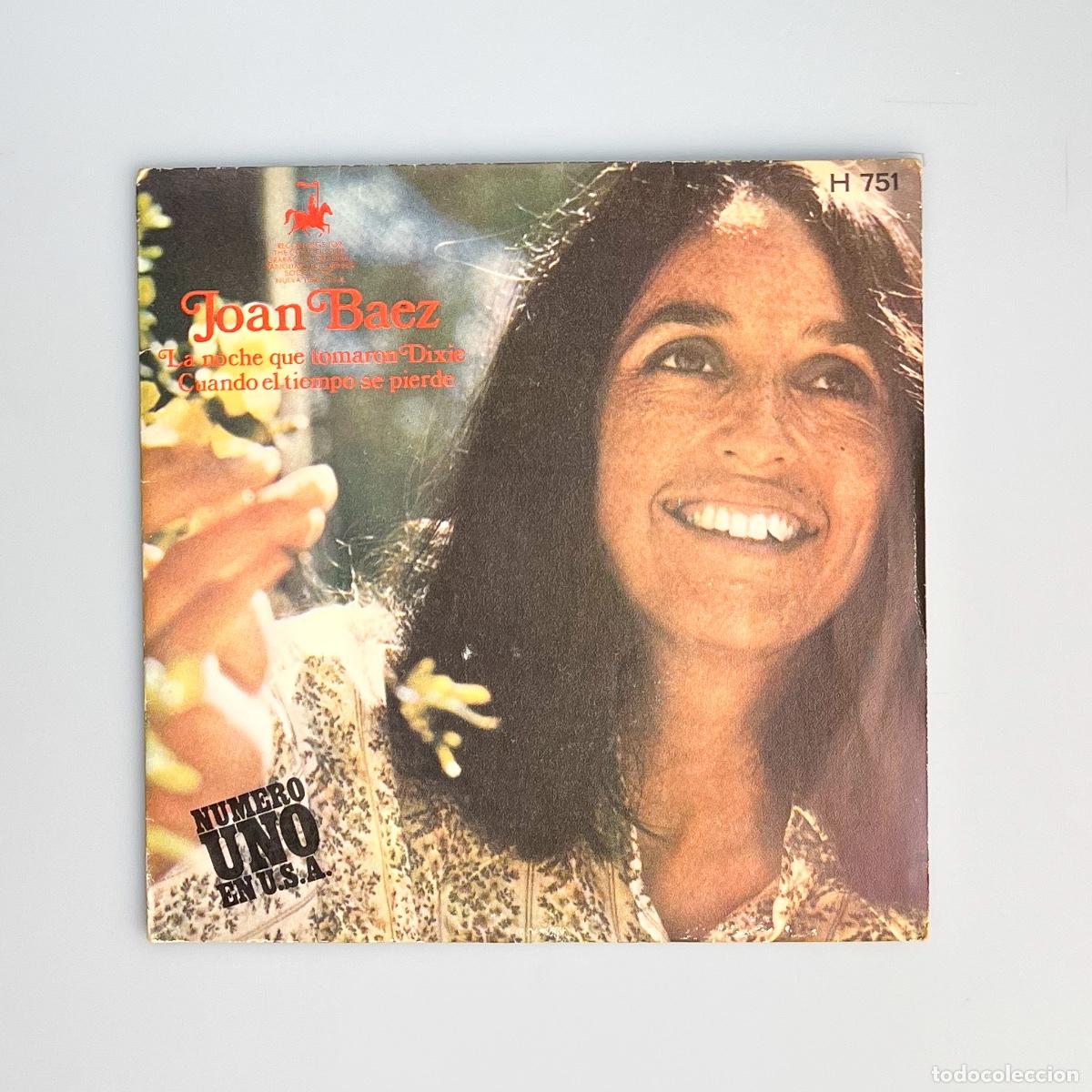 Discos de vinilo: SINGLE. Joan Baez. La Noche Que Tomaron Dixie (VG/VG+) - Foto 1