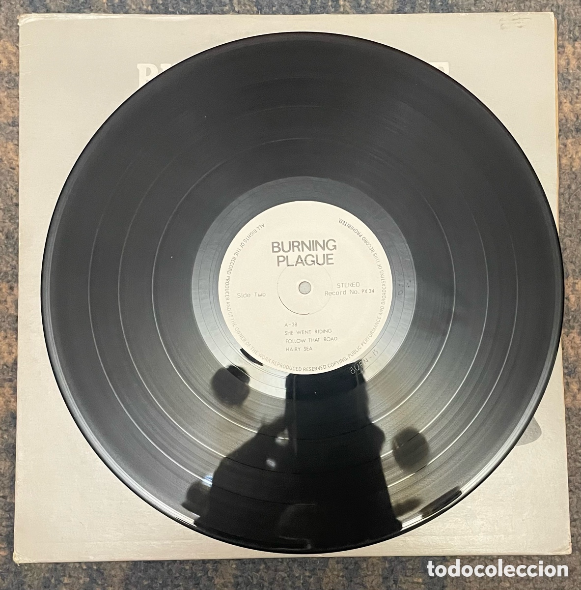 Discos de vinilo: Burning plague: lp vinilo - Foto 2