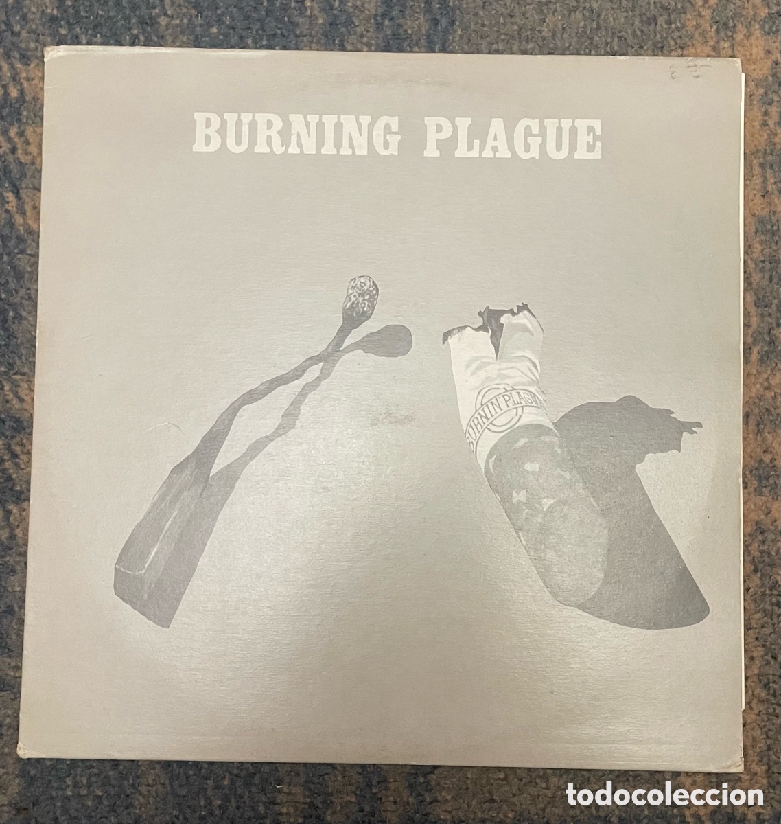 Discos de vinilo: Burning plague: lp vinilo