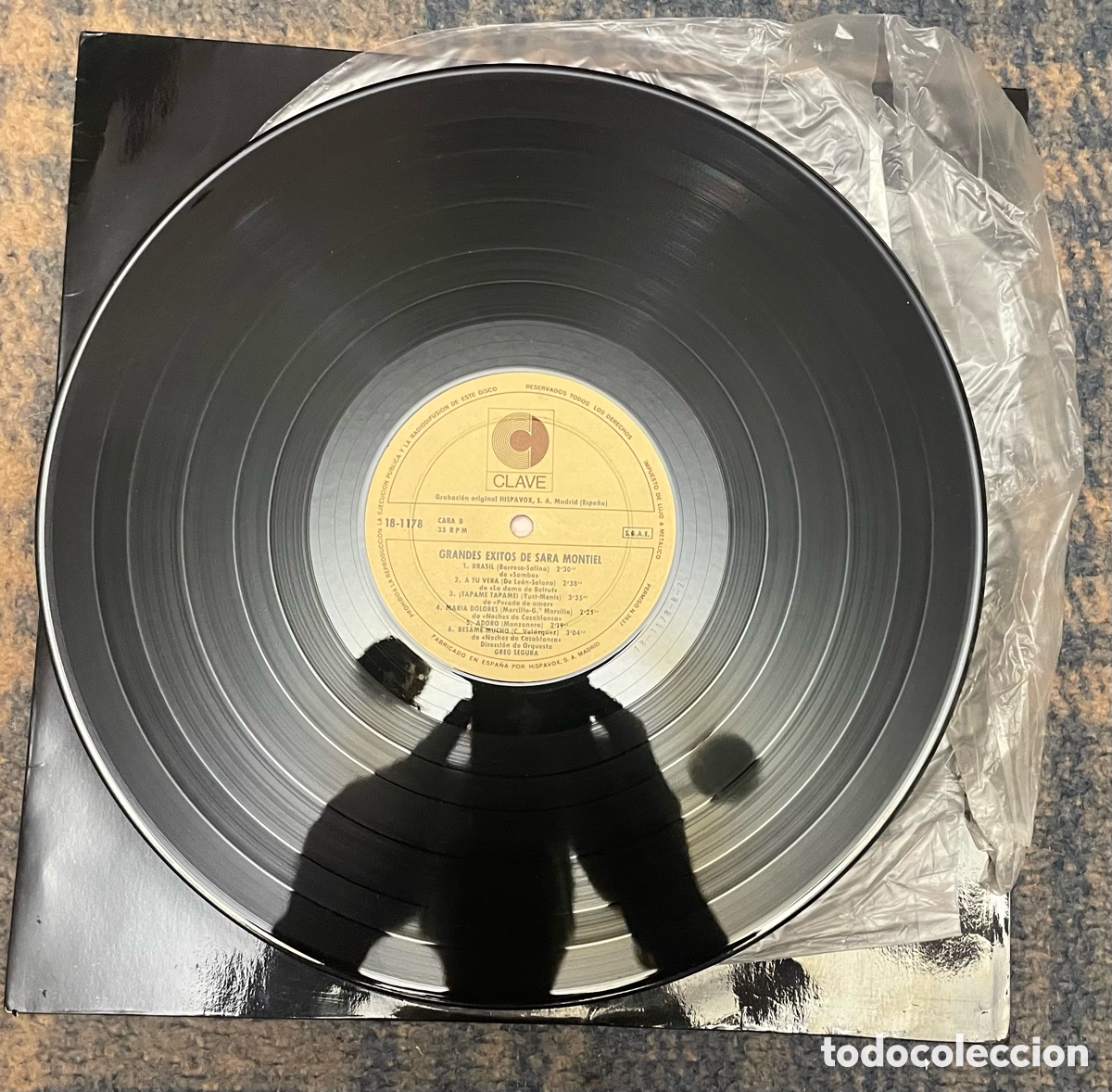 Discos de vinilo: Grandes &eacute;xitos de Sara Montiel: LP - Foto 2