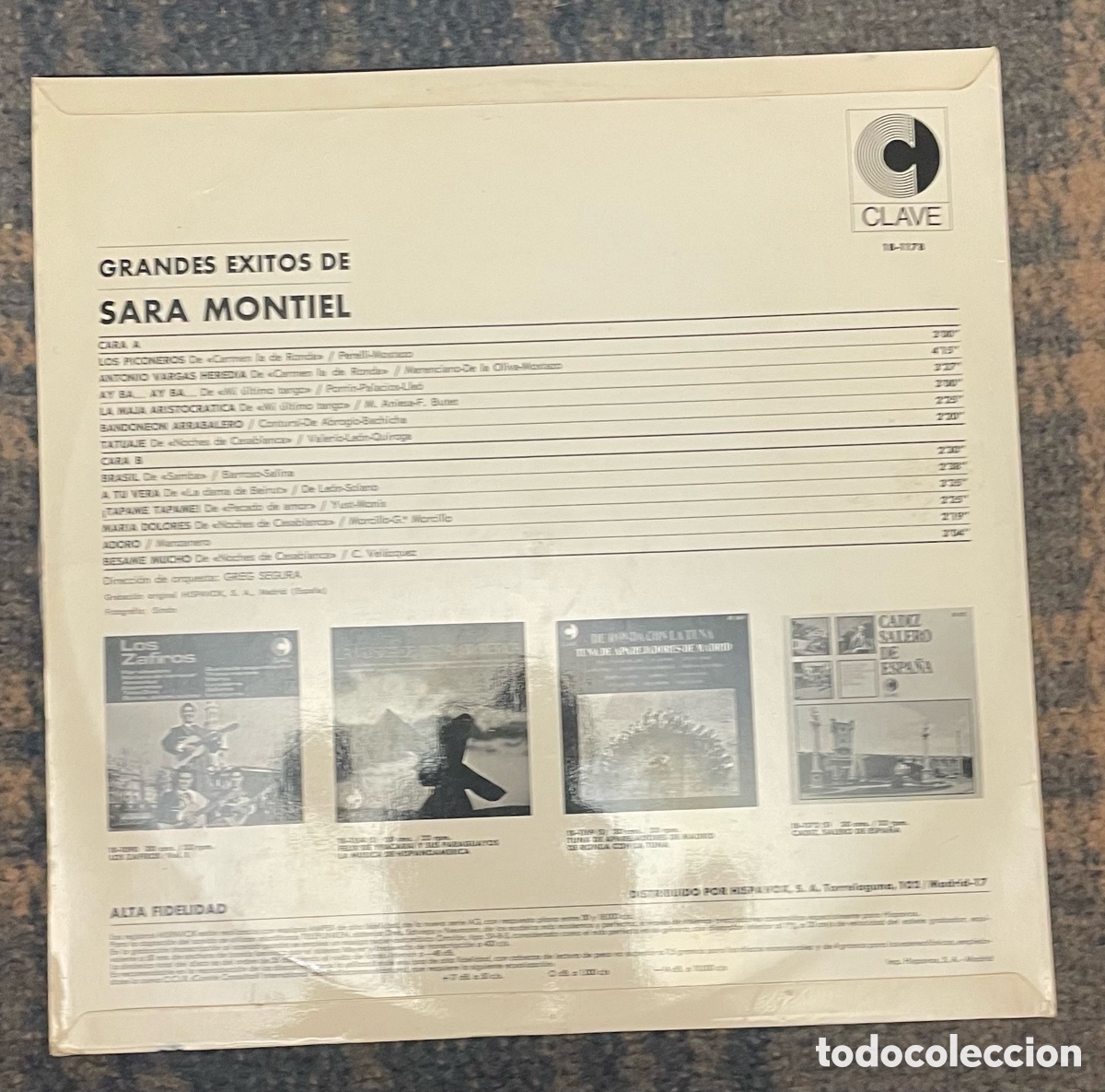 Discos de vinilo: Grandes &eacute;xitos de Sara Montiel: LP - Foto 3