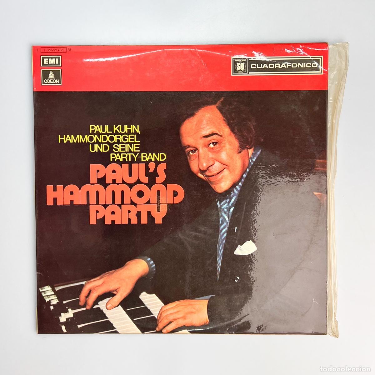 Discos de vinilo: LP. Pauls Hammond Party (VG+/VG) - Foto 1