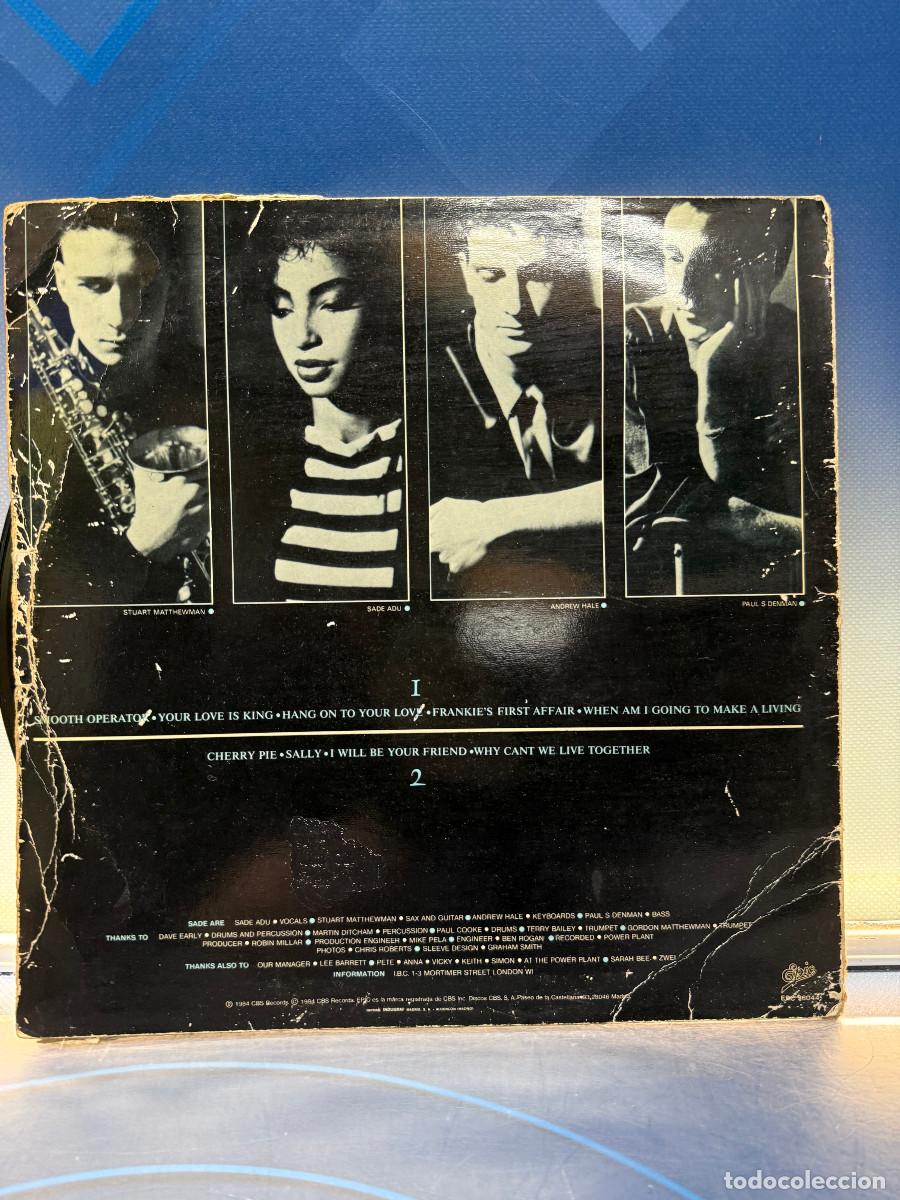 Discos de vinilo: Disco LP Sade Diamond Life - Foto 2