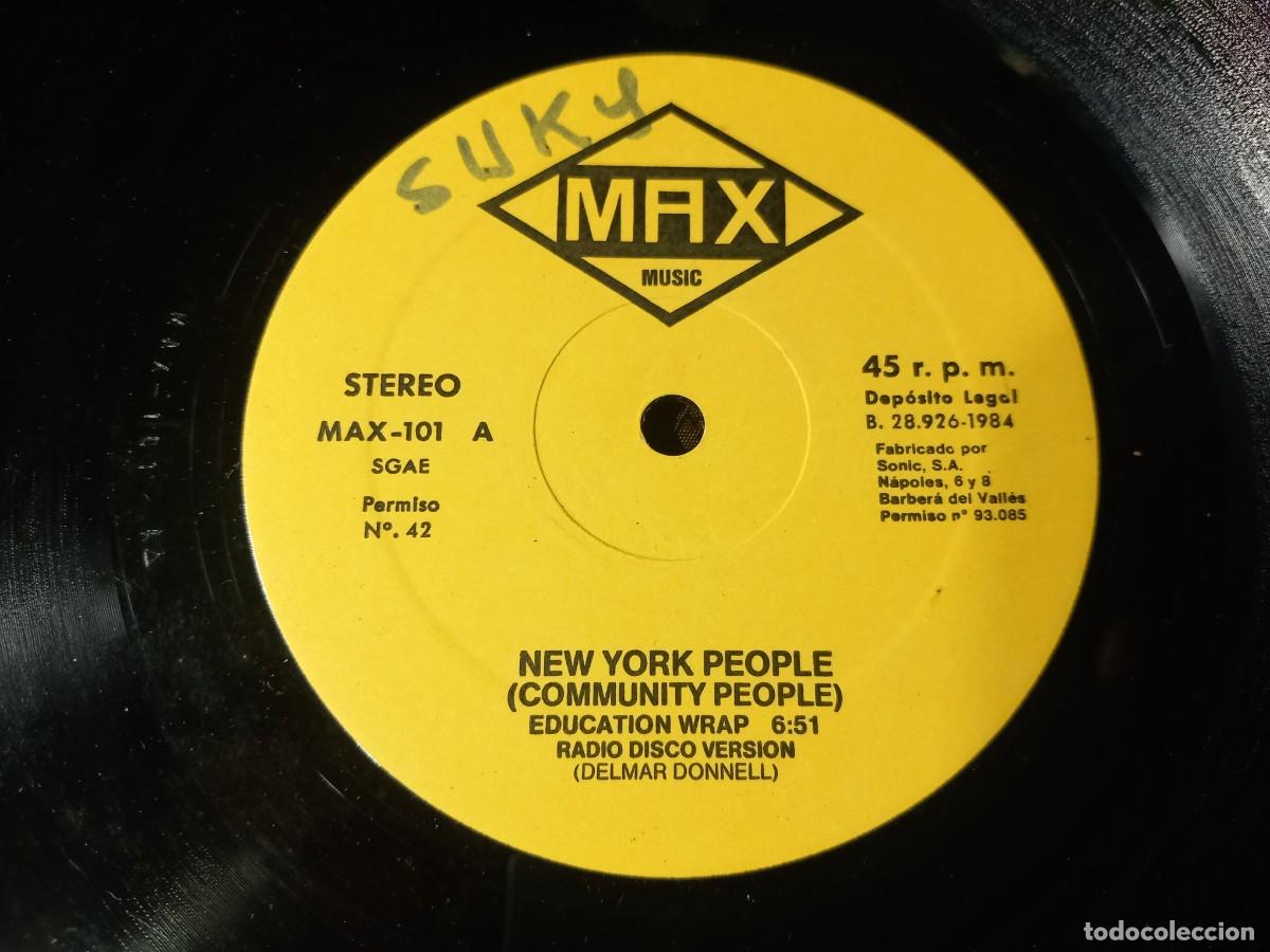 Discos de vinilo: Community People / Education Wrap / MAXI-SINGLE 12&rdquo; - Foto 1