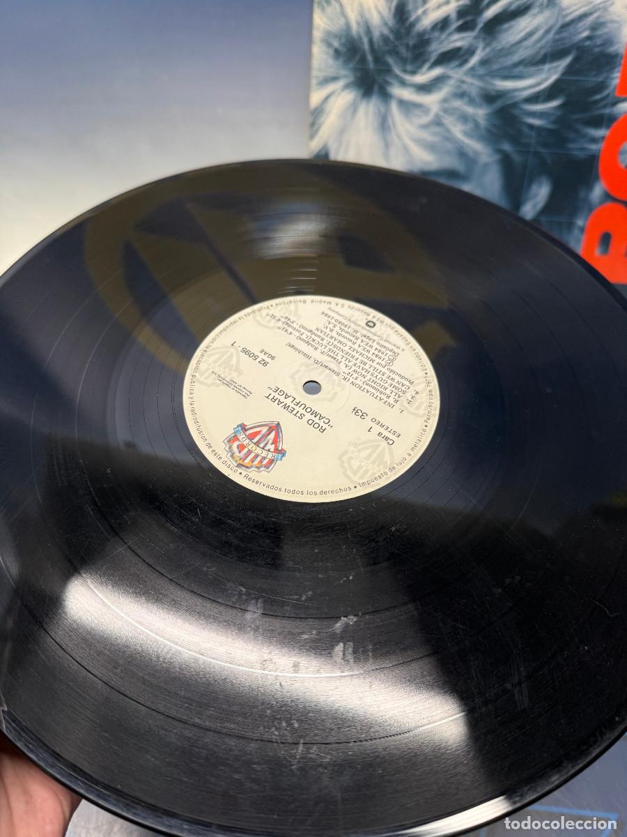 Discos de vinilo: Disco LP Rod Stewart Camouflage - Foto 3
