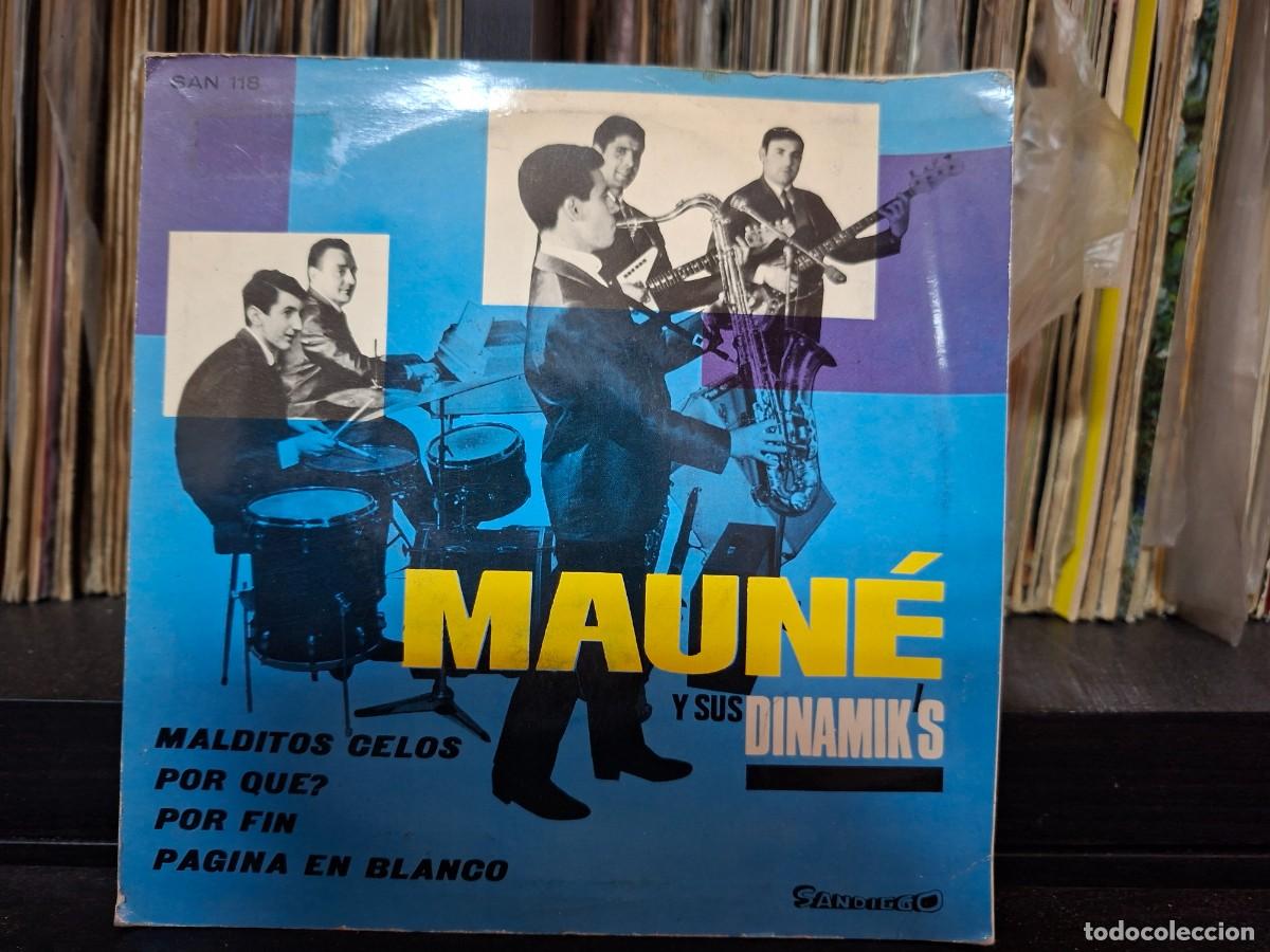Discos de vinilo: MAUNE Y SUS DINAMIKS - MALDITOS CELOS - EP DE VINILO - CAJA 42 - Foto 1