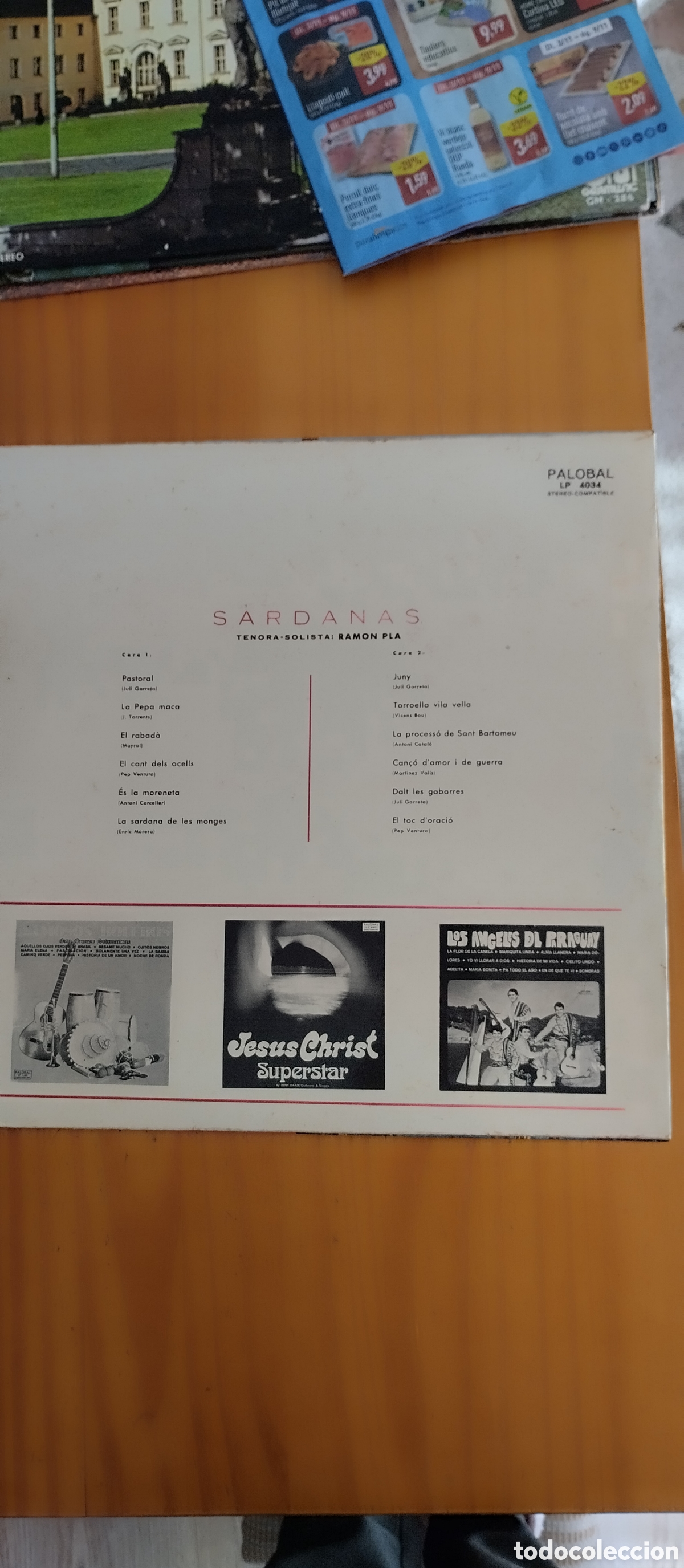 Discos de vinilo: SARDANES COBLA BARCELONA - Foto 2
