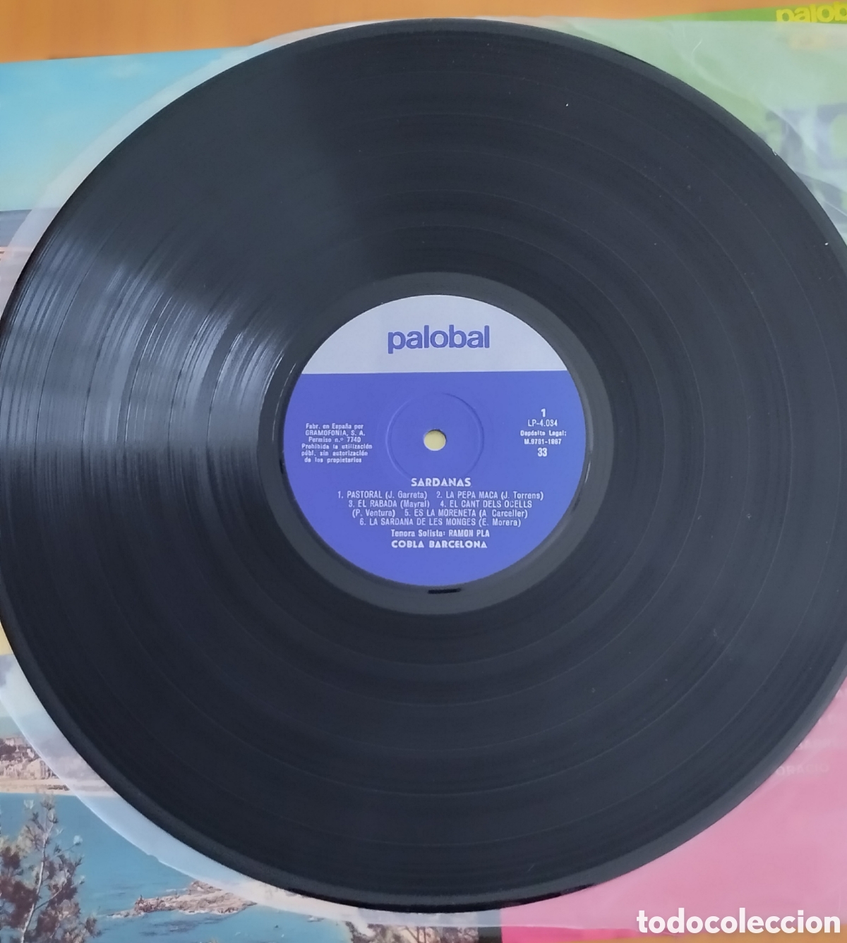 Discos de vinilo: SARDANES COBLA BARCELONA - Foto 4