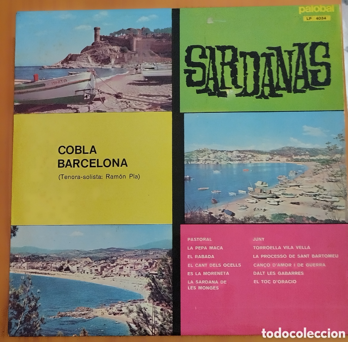 Discos de vinilo: SARDANES COBLA BARCELONA - Foto 1