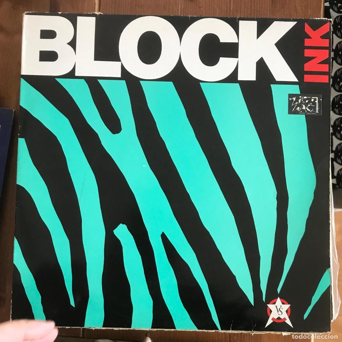 Discos de vinilo: BLOCK INK - BLOCK - 12&rdquo; MAXISINGLE VINYL SOLUTION UK 1988 - Foto 1