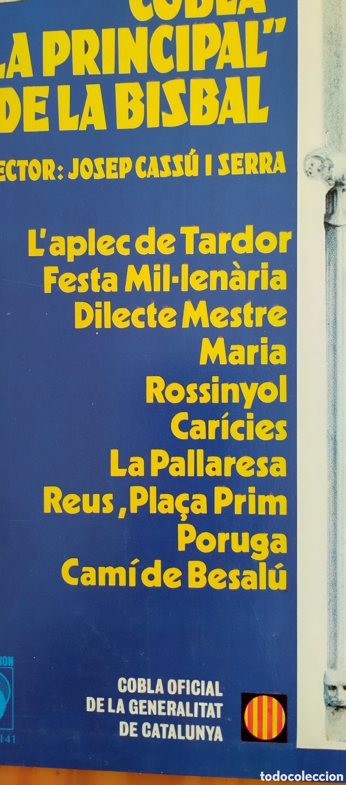 Discos de vinilo: SARDANES cobla LA PRINCIPAL DE LA BISBAL - Foto 2