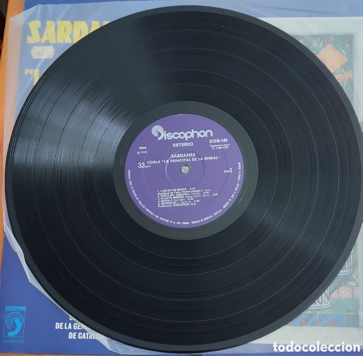 Discos de vinilo: SARDANES cobla LA PRINCIPAL DE LA BISBAL - Foto 4