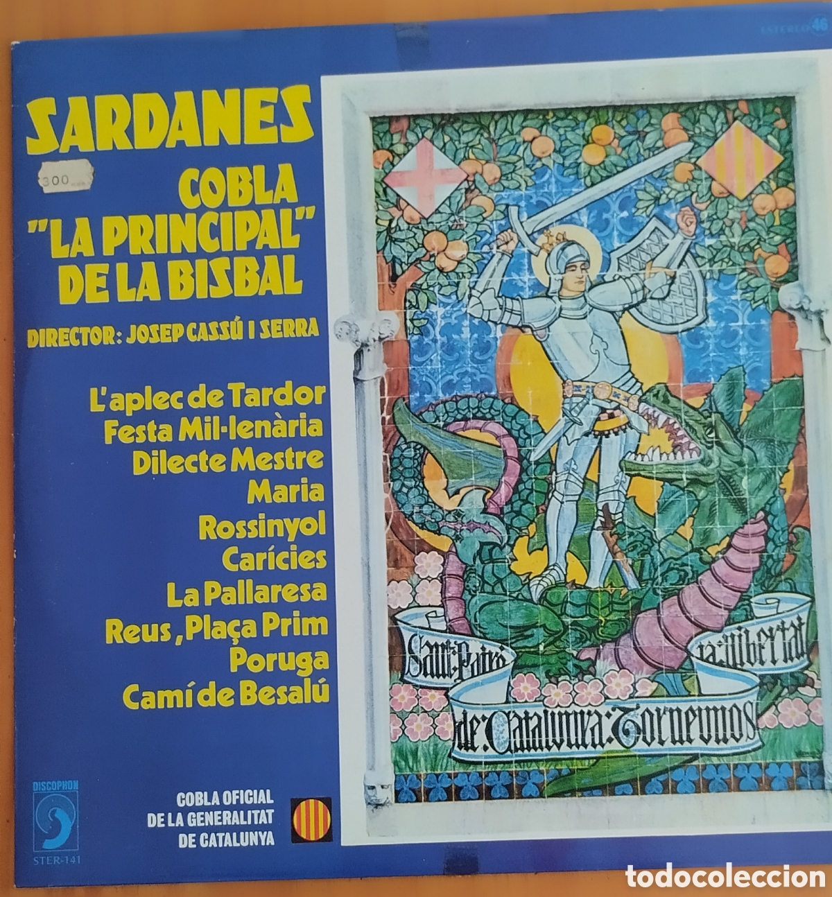 Discos de vinilo: SARDANES cobla LA PRINCIPAL DE LA BISBAL - Foto 1