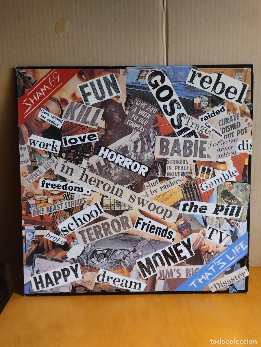 Discos de vinilo: SHAM 69 ----- THAT&acute;S LIFE - Foto 1