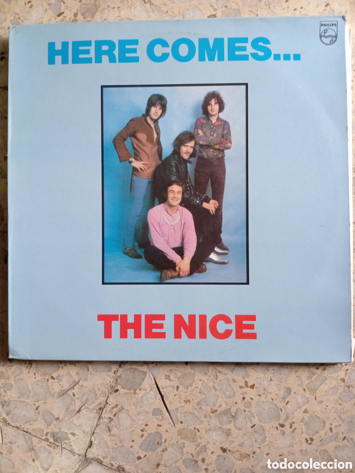 Disques de vinyle: LP KEITH EMERSON WITH THE NICE HERE COMES 1990 SPAIN