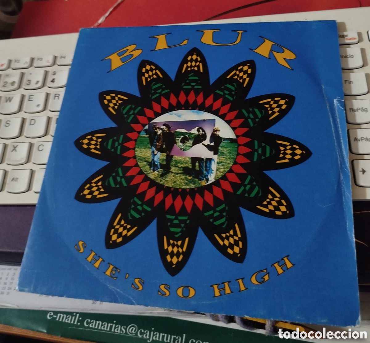 Discos de vinilo: Blur - Shes so high - Foto 1