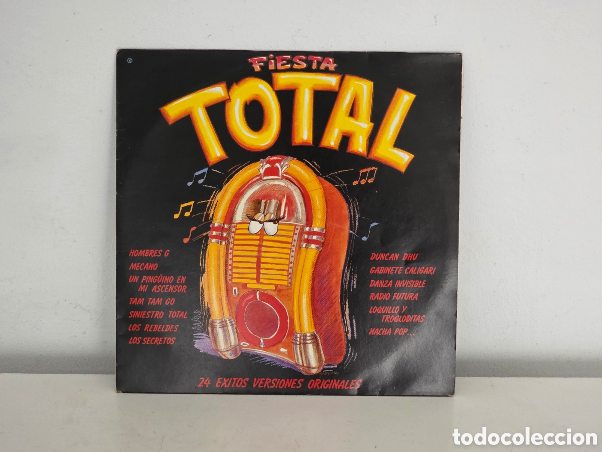 Discos de vinilo: disco vinilo fiesta total 2 discos - Foto 4