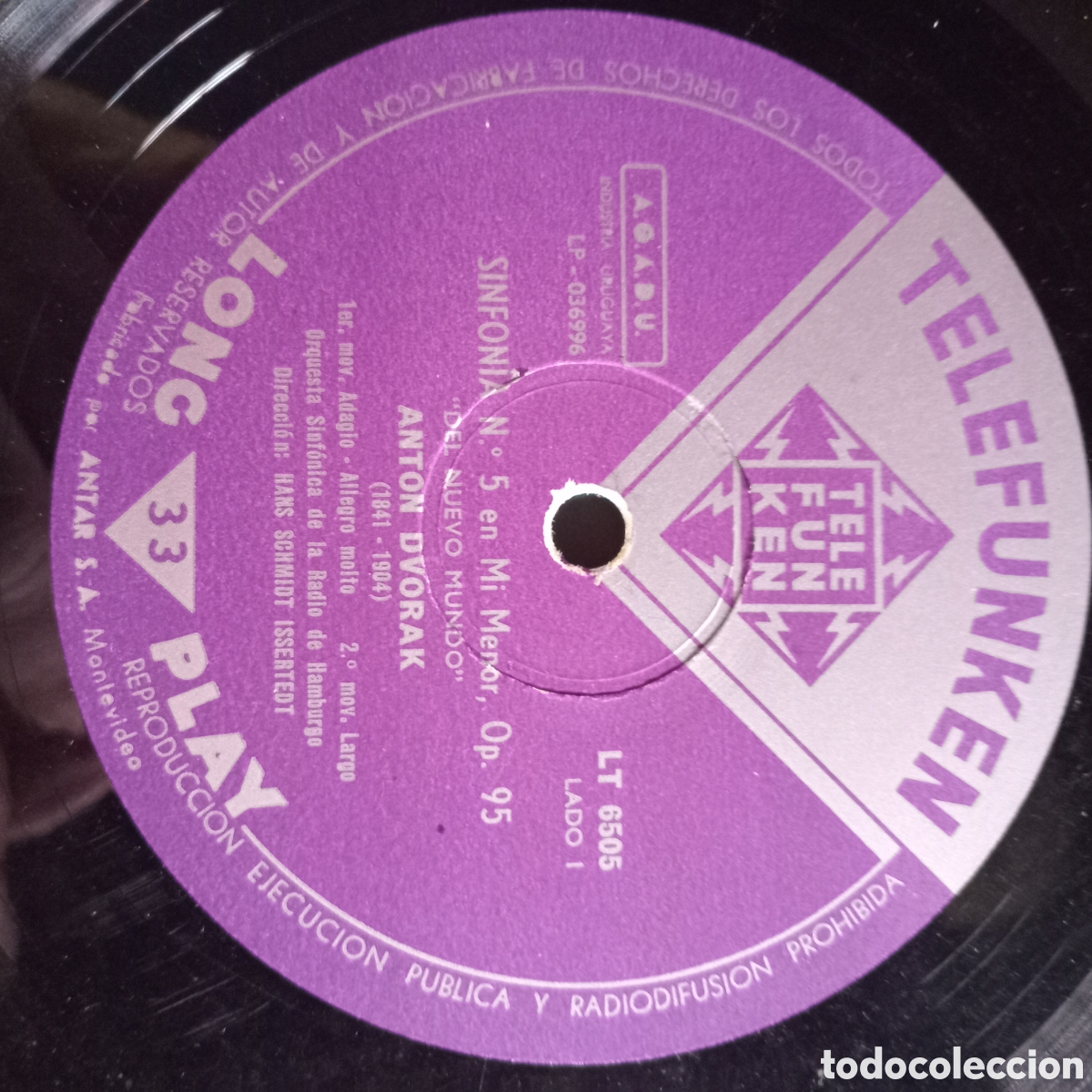 Dischi in vinile: SIFONIA NO 5 EN MI.MENOR OP 95