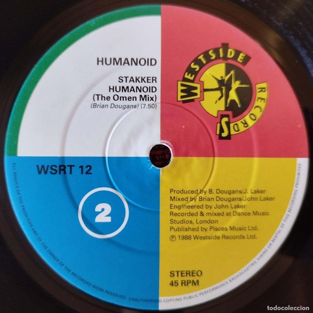 Discos de vinilo: HUMANOID ** Stakker Humanoid ** MAXI SINGLE VINILO 1988 UK - Foto 3